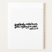 Beautiful Simple Personalisiert Christlich Planner Planer (Rückseite)