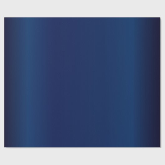 Beautiful Simple Sheen Navy Blue Satin Geschenkpapier (Flach)