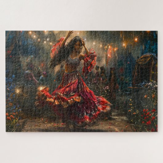 Beautiful Sinti und Roma Dancer Puzzle (Horizontal)
