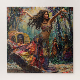 Beautiful Sinti und Roma Dancer Puzzle