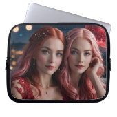 Beautiful Sisters Laptopschutzhülle (Vorderseite)