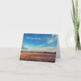 Beautiful Sky - Deepest Sympathy Card Karte