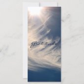 Beautiful Sky & Gratitude Inspiriere Custom (Vorderseite)
