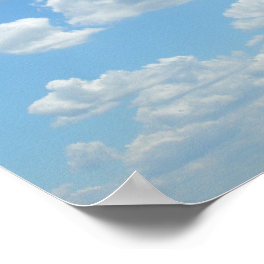 Beautiful Sky Poster (Ecke)