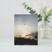 Beautiful Sky Postkarte (Stehend Vorderseite)