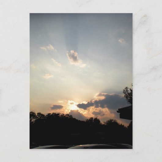 Beautiful Sky Postkarte (Vorderseite)