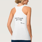 Beautiful Slim Fit Yoga Tank Top (Rückseite)