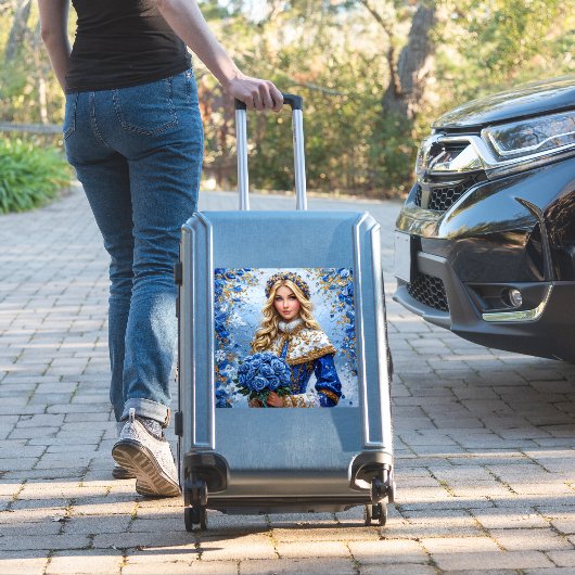 Beautiful Snow Maiden Aufkleber (Koffer Insitu)