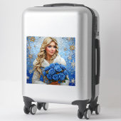 Beautiful Snow Maiden Aufkleber (Koffer)
