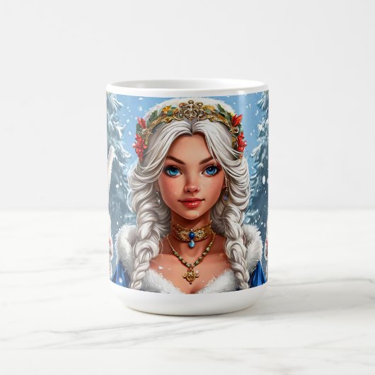 Beautiful Snow Maiden Kaffeetasse (Mittel)