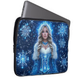 Beautiful Snow Maiden Laptopschutzhülle (Vorne Rechts)