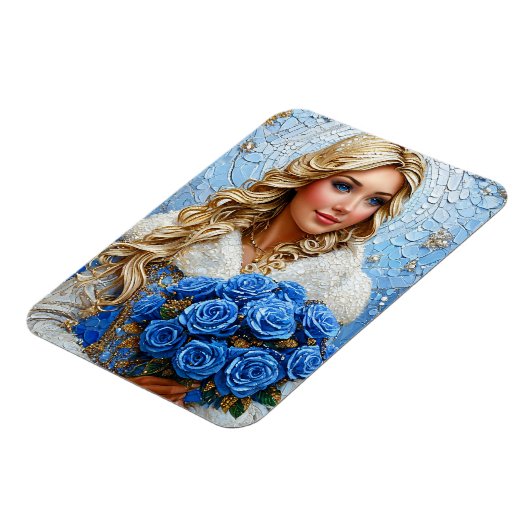 Beautiful Snow Maiden Magnet (Linke Seite)
