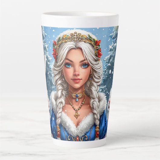 Beautiful Snow Maiden Milchtasse (Vorderseite)