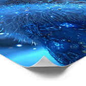 Beautiful Snow Maiden Poster (Ecke)