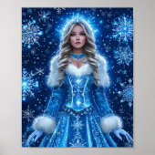 Beautiful Snow Maiden Poster (Vorne)
