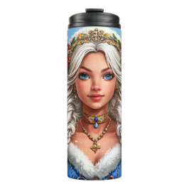 Beautiful Snow Maiden Thermosbecher