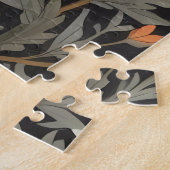 Beautiful Snowy Owl William Morris Inspired Puzzle (Seite)