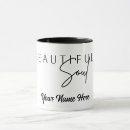 Beautiful Soul Custom Personalize Tumbler Tasse