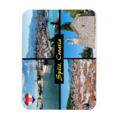 Beautiful Split Sehenswürdigkeiten - Kroatien, Eur Magnet (Vertikal)