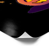 Beautiful Spooky Kawaii Halloween Print Poster (Ecke)