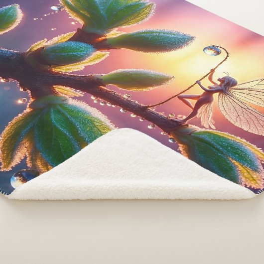 Beautiful spring nature with miniature pixie art sherpadecke (3/4)