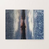 Beautiful Spring Sunset Ishpeming Michigan Puzzle (Horizontal)