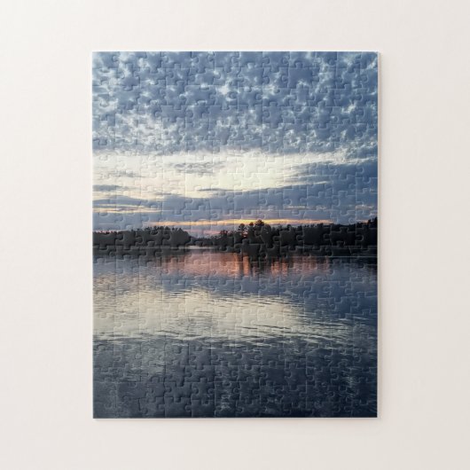 Beautiful Spring Sunset Ishpeming Michigan Puzzle (Vertikal)