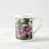 Beautiful spring tulips porzellantasse (Rechts)