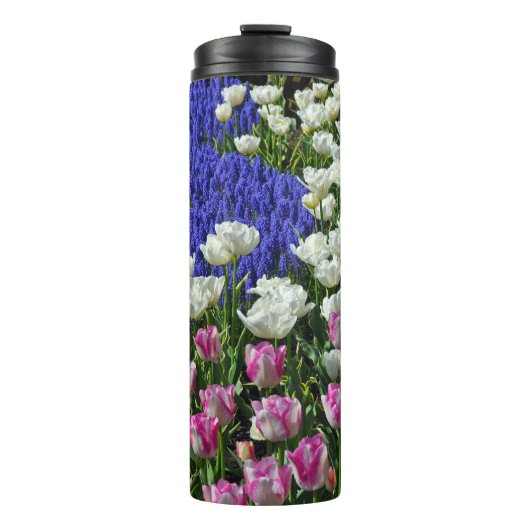 Beautiful spring tulips thermosbecher (Vorderseite)