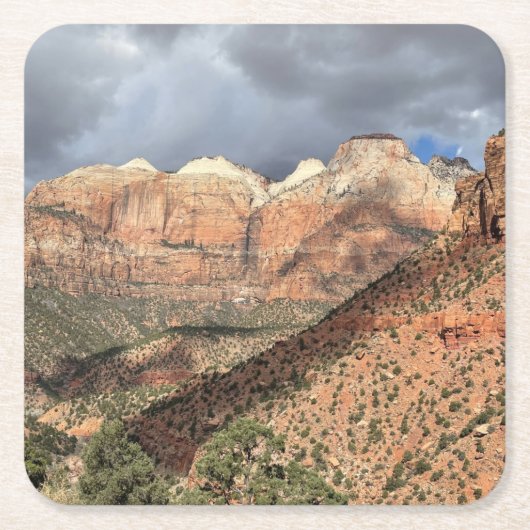 Beautiful St. George Utah Rechteckiger Pappuntersetzer (Vorderseite)