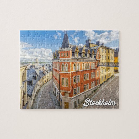 Beautiful Stockholm, Sweden Puzzle (Horizontal)