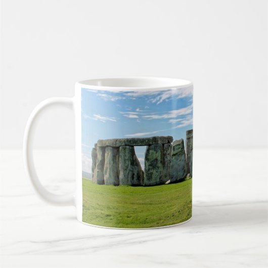 Beautiful Stonehenge Sculpture-Wiltshire, England Kaffeetasse (Links)