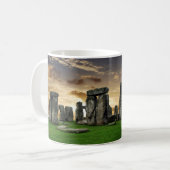 Beautiful Stonehenge Sculpture-Wiltshire, England Kaffeetasse (Vorderseite Links)