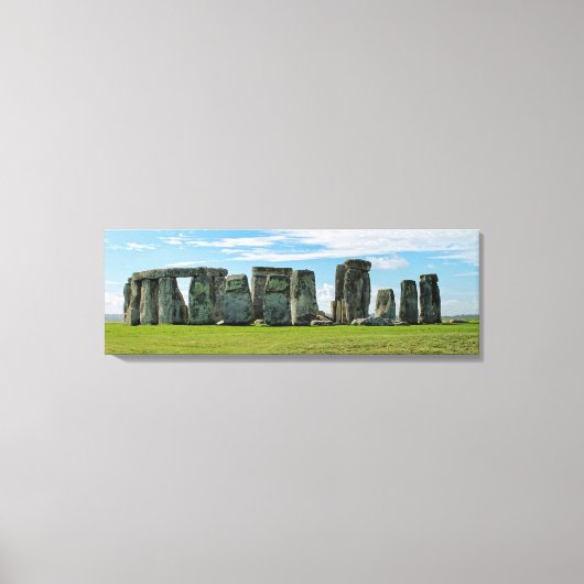 Beautiful Stonehenge Sculpture-Wiltshire, England Leinwanddruck (Vorderseite)