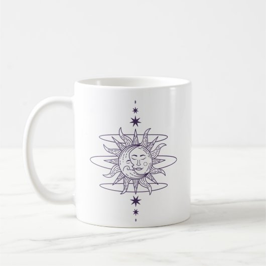 Beautiful Sun N Moon Dance Kaffeetasse (Links)