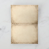 Beautiful sunflowers folded greeting card karte (Innenseite)