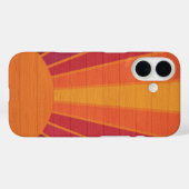 Beautiful Sunny Sun Rays Southwestern Folk Art Cas Case-Mate iPhone Hülle (Rückseite (Horizontal))