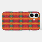 Beautiful Sunny Sun Rays Southwestern Folk Art Case-Mate iPhone Hülle (Rückseite (Horizontal))