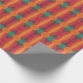 Beautiful Sunny Sun Rays Southwestern Folk Art Geschenkpapier (Ecke)