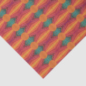 Beautiful Sunny Sun Rays Southwestern Folk Art Seidenpapier (Ausschnitt)