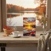 Beautiful Sunrise and Coffee | Thinking of You Karte