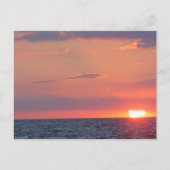 Beautiful Sunset Beach, Cape May, NJ Postkarte (Vorderseite)