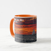 Beautiful Sunset Colors - Marina Del Rey, CA Tasse (Vorderseite Links)