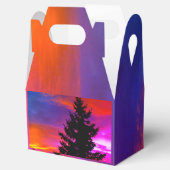 Beautiful Sunset Favor Boxes Geschenkschachtel (Geöffnet)