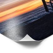 Beautiful Sunset - Marina Del Rey, CA Fotodruck (Ecke)