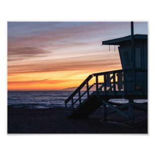 Beautiful Sunset - Marina Del Rey, CA Fotodruck