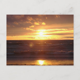 Beautiful Sunset on Lake Erie Postkarte
