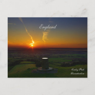 Beautiful Sunset Postcard aus England Postkarte