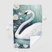 Beautiful Swan Golfhandtuch (Insitu)
