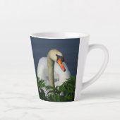 Beautiful Swan Latte Tasse (Rechts)